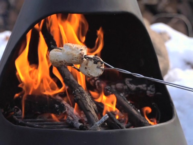 Guide Gear® Chiminea / Grill - image 7 from the video